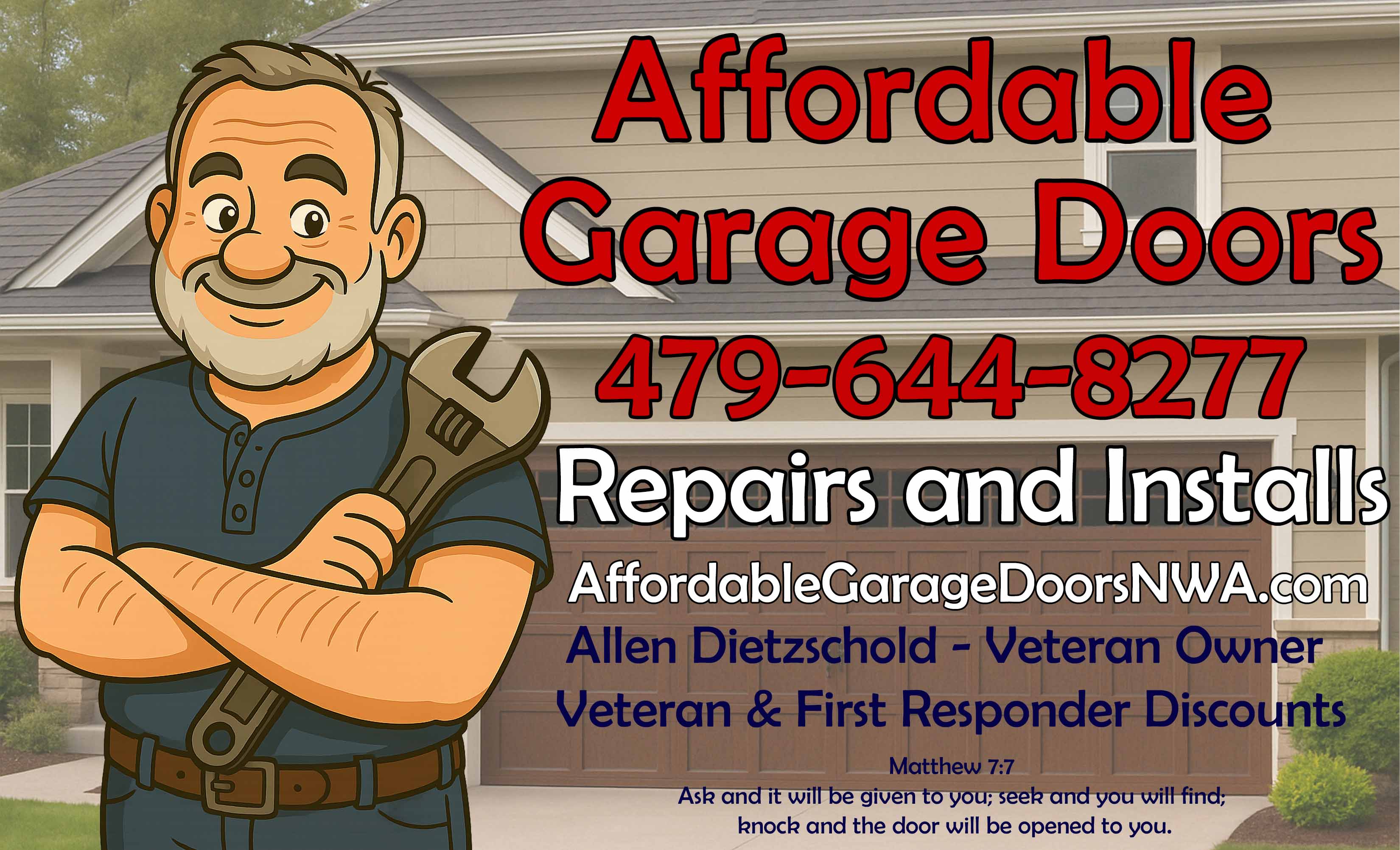 Affordable Garage Doors Header